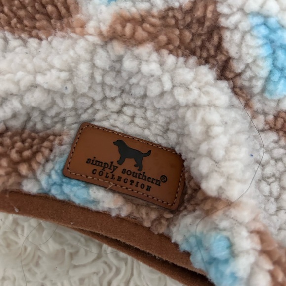 Simply Southern Brown and Blue Geometric Jacket‎ - Picture 5 of 8